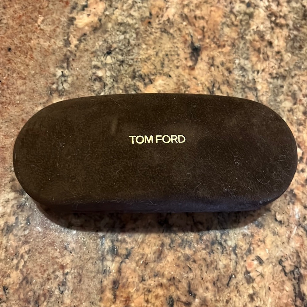 Tom Ford eyeglasses. Brand new with original case, packaged lens cleansing cloth
